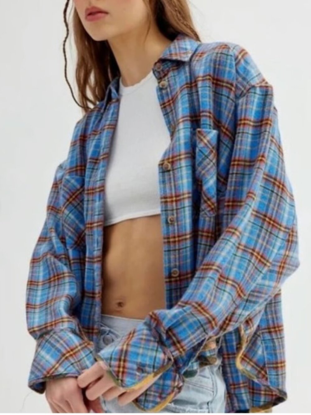 BDG Karl Slouchy Flannel